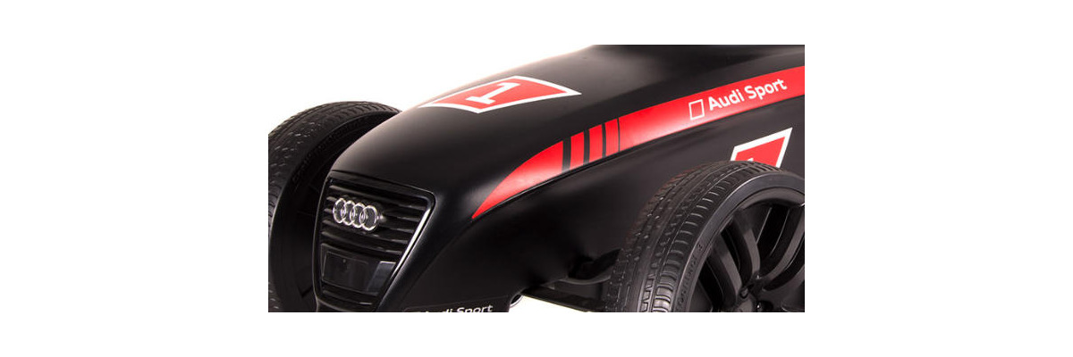 NEU bei uns! Der Lizenzartikel AUDI Kids Car „Motorsport“ - 