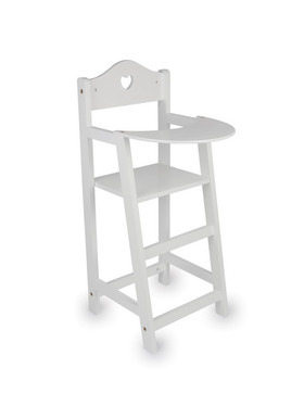 small foot Puppenhochstuhl weiß