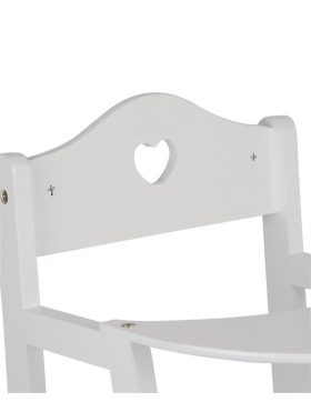 small foot Puppenhochstuhl weiß