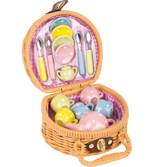 small foot Picknickkoffer Teeparty