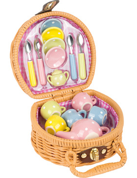 small foot Picknickkoffer Teeparty