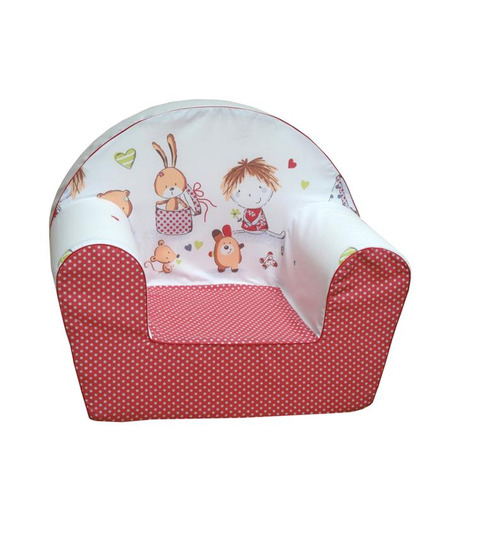 knorr-baby Mini Sessel Spielzimmer rot