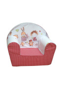 knorr-baby Mini Sessel Spielzimmer rot