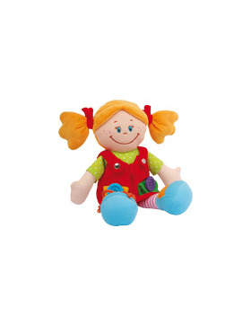 Schnullerkette Sparkasse rot, weiß