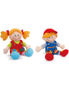 Schnullerkette Sparkasse rot, weiß