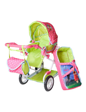 knorrtoys Puppenwagen Kombi Salsa - Heidi