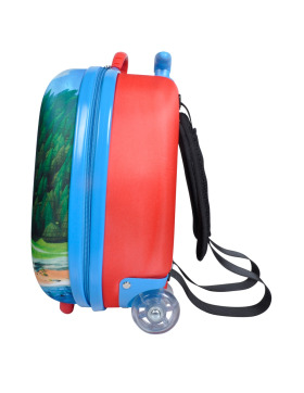 knorrtoys Bouncie Kindertrolley mit Blinkräder - Wickie und die starken Männer