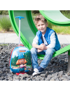 knorrtoys Bouncie Kindertrolley mit Blinkräder - Wickie und die starken Männer