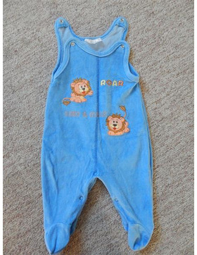 Baby Wickel Strampler Unisex Ergee Gr.56