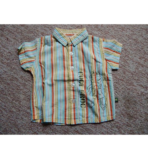 Jungen Hemd kurz Gr.74