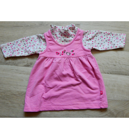 Mädchen Kleid mit Shirt Gr.68