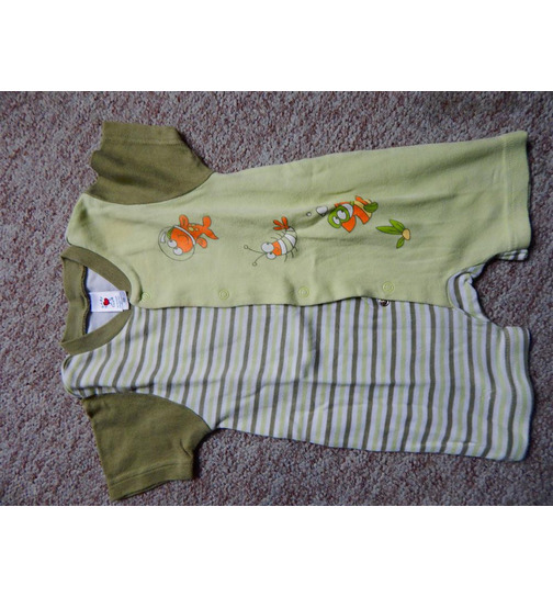 Baby Spieler Strampler kurz Gr.68