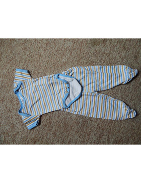 Baby Set Body+ Stramplerhose Gr.50-56