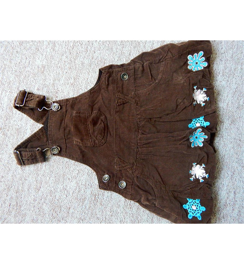 Mädchen Latzkleid Ballonkleid Topolino Gr.80