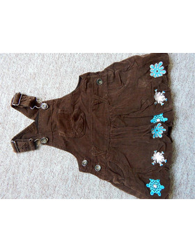 Mädchen Latzkleid Ballonkleid Topolino Gr.80