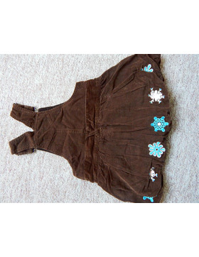 Mädchen Latzkleid Ballonkleid Topolino Gr.80