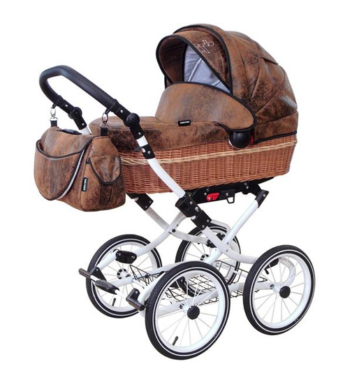 Zekiwa Korbkinderwagen Nature