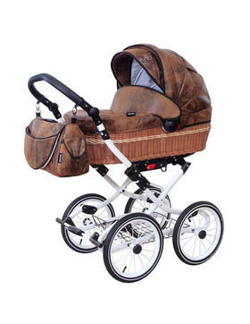 Zekiwa Korbkinderwagen Nature