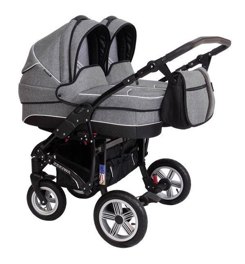 Zekiwa Zwillingskinderwagen Sport Duo New Line verschiedene Designs