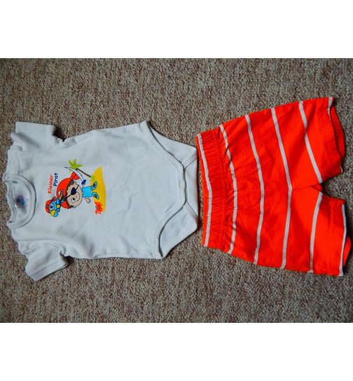 Baby Jungen Sommerset Body+Shorts Topolino Gr.62