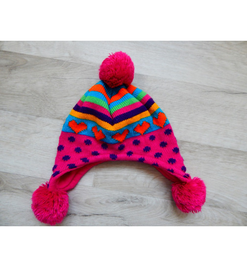 Mädchen Wintermütze Topomini Gr.50-52