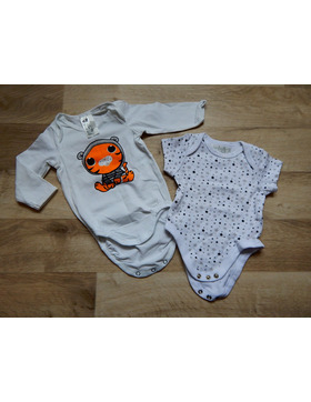 Jungen Baby Body 2er -Set Gr.68