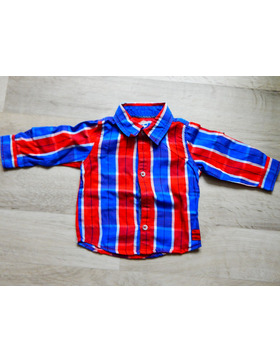 Jungen Hemd langarm kariert Timberland Gr.74