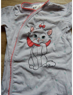 Mädchen Schlafanzug Einteiler Disney Gr.56