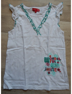 Mädchen Sommershirts 2er Pack ZAB, Blue seven Gr.146