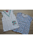 Mädchen Sommershirts 2er Pack ZAB, Blue seven Gr.146