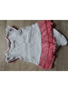 Mädchen Kleid mit integrierten Body Topomini Gr.50-56