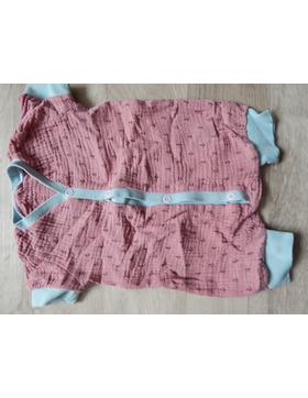 Mädchen Baby Schlafanzug Spieler Anker Gr.62-68