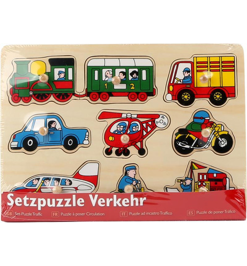 small foot Setzpuzzle Verkehr