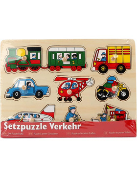 small foot Setzpuzzle Verkehr