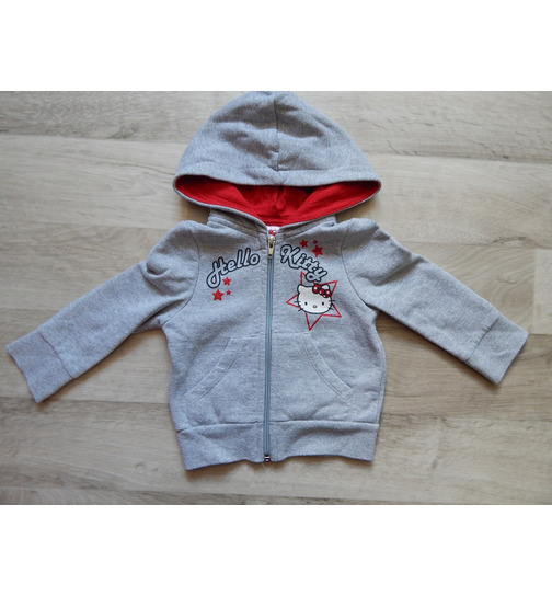 Mädchen Sweatjacke Hello Kitty Gr.92