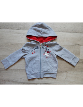 Mädchen Sweatjacke Hello Kitty Gr.92