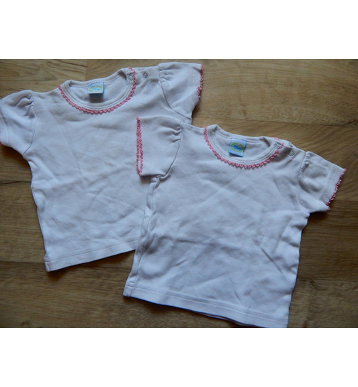 Mädchen T-Shirts 2er Pack Disney Gr.62