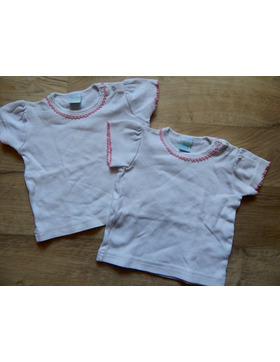 Mädchen T-Shirts 2er Pack Disney Gr.62