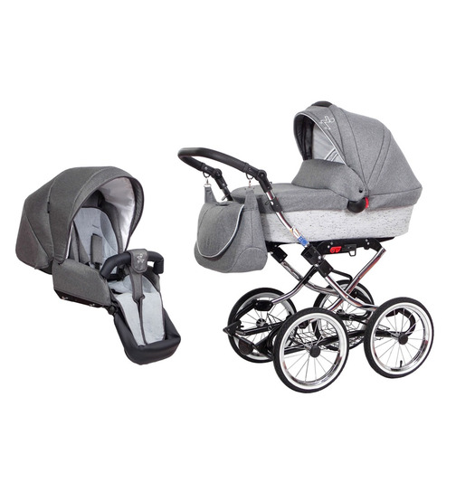 Zekiwa Kombikinderwagen Luxus complete verschiedene Designs