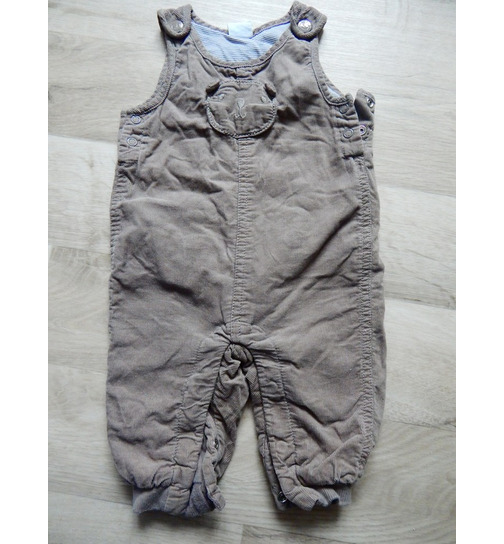 Baby Wickel-Latzhose Unisex Gr.62