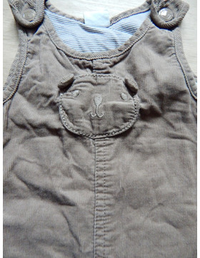 Baby Wickel-Latzhose Unisex Gr.62