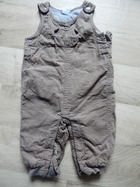 Baby Wickel-Latzhose Unisex Gr.62