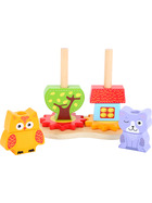 small foot Steckspiel Katze und Eule