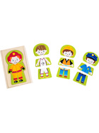 small foot Anziehpuzzle Traumberufe Jungen
