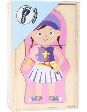 small foot Anziehpuzzle Traumberufe Mädchen