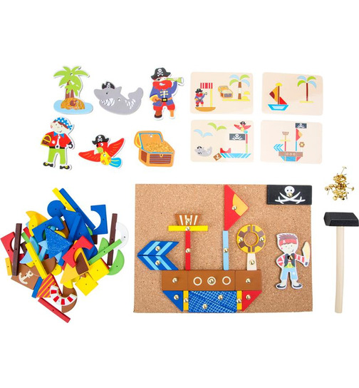 small foot Hämmerchenspiel Pirat