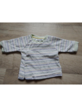 Baby Pullover Unisex mit Druckknopfleiste Ergee Gr.56