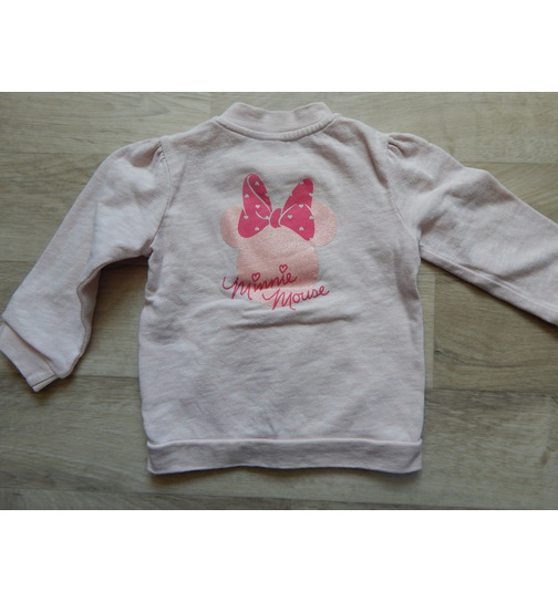 Mädchen Sweatjacke Disney Minnie Maus Gr.86