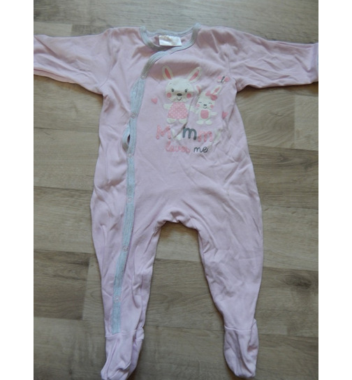 Mädchen Schlafanzug Schlafstrampler Einteiler Ergee Gr.74