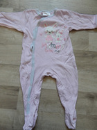 Mädchen Schlafanzug Schlafstrampler Einteiler Ergee Gr.74